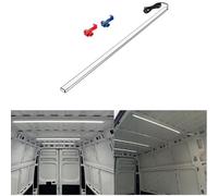 Éclairage LED pour coffre de voiture - 50 cm - Blanc givré - Couleur : blanc givré - Pour voiture, camping-car, van, bus, caravane, bateau, camping-car, cuisine, chambre