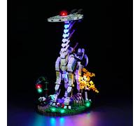 Éclairage LED pour Lego 76989 Horizon Forbidden West Tallneck (Pas de modèle Lego), BrickBling Kit d'éclairage DIY pour Lego Tall Neck 76989 - Version Mise à Niveau