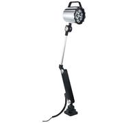 Éclairage LED Pour Machine, Lampe Travail Télescopique En Alliage D'aluminium, Angle Réglable, 24 V-220 V, Pour L'éclairage Industriel Des Fraiseuses(7W/220V extra long arm)