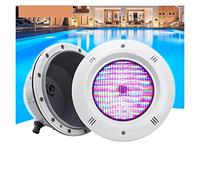 Éclairage LED pour piscine, 18W, 25W, 35W, 45W Piscine LED Lumière Sous-marine 12V Film Caché PAR56 Lumière RVB Coque Colorée Lumière Sous-marine Piscine Sol Lumière Pour bassins(RGB+Pure White,18W)