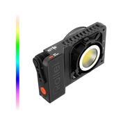Éclairage LED professionnel - RVB - 60 W - Série Lux - Réglage de la luminosité en continu - 360 couleurs RVB - Double alimentation
