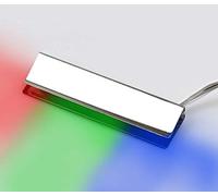 Éclairage LED RGB pour bords d'étagères en verre plateau en verre luminaire de vitrine, clip, choix : lot de 5