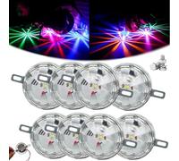 Éclairage Led Universel Étanche Pour Châssis, 12 V-24 V, Fonction Pastèque, Flash Coloré, Kit D'Éclairage Sous-Jacent Châssis De Moto Et Camion Électrique, 18 Modes, Camions, Remorques(8PCS)