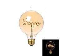 Éclairage, Lot de 4, Ampoule LED Edison AC220V 3W, Cadeau de Mariage, Cadeau d'affaires Unique, Lettre Lumineuse Flexible