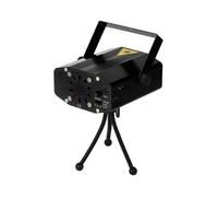 Eclairage Lumiere Laser LED 100mw R&G télécommande Mini Projecteur laser DJ Disco Bar Lampe Effets de scène AC110-240V