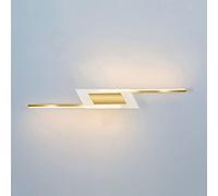 Éclairage Mural Pour Salle Den Avec Miroir, Luminaires Led 24W Pour Affichage, Lampes Murales de 31,5 Pouces Pour Salle Den, Hôtel, Restaurant Et Toilettes/3000K