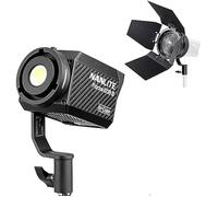 NANLITE Forza 60B II (3903) - Lumière LED Spot - Noir - Bluetooth - Inclus: Spot Light, Reflecteur, Adaptateur secteur, Poignée Batterie (BH-FZ60), Adaptateur Bowens (AS-BA-FMM), Étui de Transport