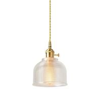 Éclairage Pendentif lumières en Verre soufflé à la Main îlot de Cuisine Assayeurs de Plafond de Gouttes Vintage Chandelier Suspendu Rustique Chandelier de Table à Manger Couloir en Cristal Crystal