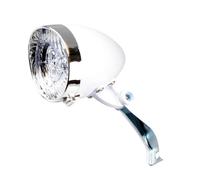 Éclairage pile arrière 3 LED fixation fourche Optimiz Style Retro Blanc TU