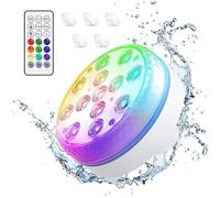 Éclairage piscine LED sous-marin+télécommande,13LED16couleurs,étang Whirlpool YYV