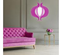 Suspension suspension plafonnier E27 boule de verre Eglo 92948 Violet