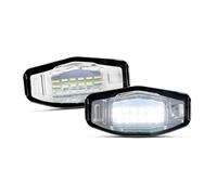 Éclairage Plaque D'Immatriculation Pour Accord Pour Civic Pour City Pour MR-V Pour Pilot Pour Odyssey 2 Pièces Lumière De Plaque D'immatriculation LED Blanche