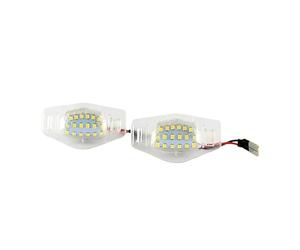 Éclairage Plaque D'Immatriculation Pour Civic Pour Berline Pour Pilot 2003-2008 Pour Accord 2003-2012 Pour Odyssey 2 Pièces LED Feux Plaque D'immatriculation