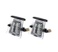 Éclairage Plaque Immatriculation Auto Support Plaque D'immatriculation Pour Pare-chocs Arrière Voiture 2 Pièces Lumière LED Pour Jeep Pour Wrangler Pour JK Pour JL 2007 - 2021