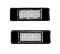 Eclairage Plaque Voiture pour Peugeot pour RCZ 307 308 406 407 1 2PCS LED Feux De Plaque D'immatriculation Feu Arrière Remplacement De Voiture Plaque immatriculation(2PCS)