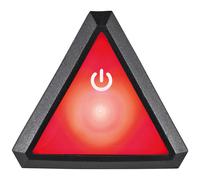 uvex Plug-in LED Xb043 Éclairage - Convient Aux Modèles uvex Quatro et uvex Gravel X - Éclairage Permanent Ou Clignotant - Black-Red - One Size