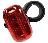 Eclairage Pour Cycle On Bike Feu Arrière de Vélo avec Trois Led Rouges Fixation au Cadre