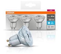 Osram - Spots LED - Culot GU10 - 3,6W Equivalent 50W - Blanc froid 4000K 3 [Classe énergétique A+] - 3 Unité