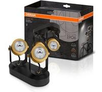 Éclairage pour la maison Ledvance Lampes osram vintage edition 1906, decospot double, lampe murale et de plafond, ip20, aluminium, 12,2 watts, gu10, or, 22 x 10 x 15,1 cm G