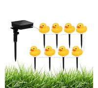 Éclairage solaire extérieur - LED Festone LED - avec corde jaune | Lampe décorative en forme de fée étanche dans la rue, la cour, la terrasse, le jardin, la cour