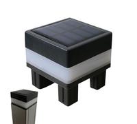 Éclairage solaire pour poteaux extérieurs,Éclairage solaire extérieur étanche pour | Ornement de jardin pour paysage Garde-corps Cour Entrée Passerelle Caravane Piscine Camping Balcon