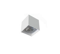 Spot De Plafond Luminaire À Poser Blanc GU10 Petit B: 12 Cm H: 12,5 Cm Aluminium