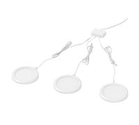 LEDVANCE Luminaire sous meuble SMART+ WiFi, rond,blanc, 6,5W, 375lm, 83mm,blanc réglable 3000-6500K,dimmable,longue durée de vie,montage facile, contrôlable par application,compatible Amazon et Google