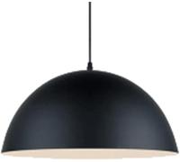 Éclairage Suspendu en Aluminium De Couleur Simple E27 Base Lampes Suspendues Semi-circulaires Lampe à Suspension De Ferme Industrielle pour Salle à Manger Foyer Chambre Cuisine, Blue, 40cm