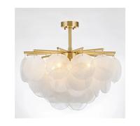 Éclairage suspendu moderne en métal art verre salon branche d'arbre lustre accessoires de cuisine plafond décoratif luminaires brillants,Luxe