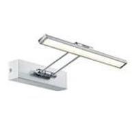 Eclairage tableau led galeria beam thirty - 5w - nickel brossé - avec ampoule G