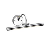 Éclairage Tableaux / Images Applique LED Miroir Acier Chrome Poli B 38,8 CM