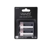 Éclairage Uyuni | Piles C Ultra alcalines recyclables | 1,5 V, 6 700 mAh - Paquet de 2
