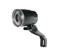 Éclairage vélo à pile avant sur fourche 1 Led livré avec 2 piles P2R Sb2 Cr2032 Noir TU