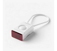 Éclairage vélo arrière led Bookman Block Usb Blanc