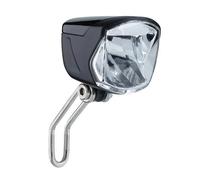 Büchel Éclairage avant vélo Secu Forte 70 Lux Dynamo support inclus Noir