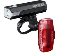 Cateye Ampp900 + Viz300 Light Set Rouge 900/300 Lumens