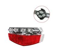 Éclairage vélo directionnel - P2R - Arrière - 5 Leds - 5 fonctions - Rouge