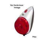 ECLAIRAGE VELO FEU AR N°9 XB SUR GARDE BOUE Piles