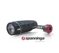 ECLAIRAGE VELO KIT LANZA + DOT piles 20+10 Lum