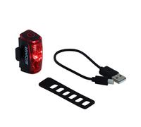 ECLAIRAGE VELO RECHARG.USB AR SIGMA LED INFINITY NOIR MODES (FIXATION TIGE DE