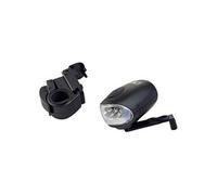 M-Wave Éclairage vélo avant sans pile 3 LED 3 fonctions - dynamo manuelle