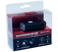 Éclairage vélo USB avant - arrière à Led (avant) pour casque 3 modes P2R 200 Lumens Noir TU