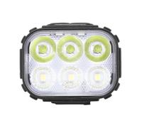 Eclairage velo usb avant newton 350 lumens noir 8 modes (livre avec fixation cintre) - rechargeable usb