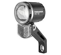 ECLAIRAGE VELO VAE - E-BIKE AVANT SUR FOURCHE TRELOCK LS380 BIKE-I 6-12V 50LUX