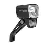 ECLAIRAGE VELO VAE - E-BIKE AVANT SUR FOURCHE TRELOCK LS890 6-12V 100 LUX NOIR