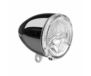 Eclairage velo vae - e-bike avant sur garde boue axa 606 15lux 6-48v noir design