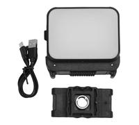 Éclairage vidéo Compatible avec Les caméras d'action 6, lumière d'appoint magnétique pour la Photographie, 3 Couleurs, 4 Niveaux de luminosité, Batterie Rechargeable 600 mAh,