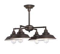 Lustre Iron Hill Bronze 4 Ampoules Westinghouse