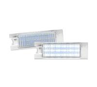 Éclairages Plaque Minéralogique Pour Alfa Pour Romeo 147 156 159 166 Pour Mito Pour Spider Pour Brera 2 Pièces Lumière Plaque D'immatriculation LED Blanche