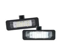 Éclairages Plaque Minéralogique Pour Ford Pour Flex Pour Taurus Pour Mustang Pour Focus Pour Fusion 2 Pièces Lumière Plaque D'immatriculation LED Blanche